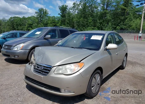 2008 Hyundai Elantra Gls/Se from USA, damaged, VIN KMHDU46D38U565494